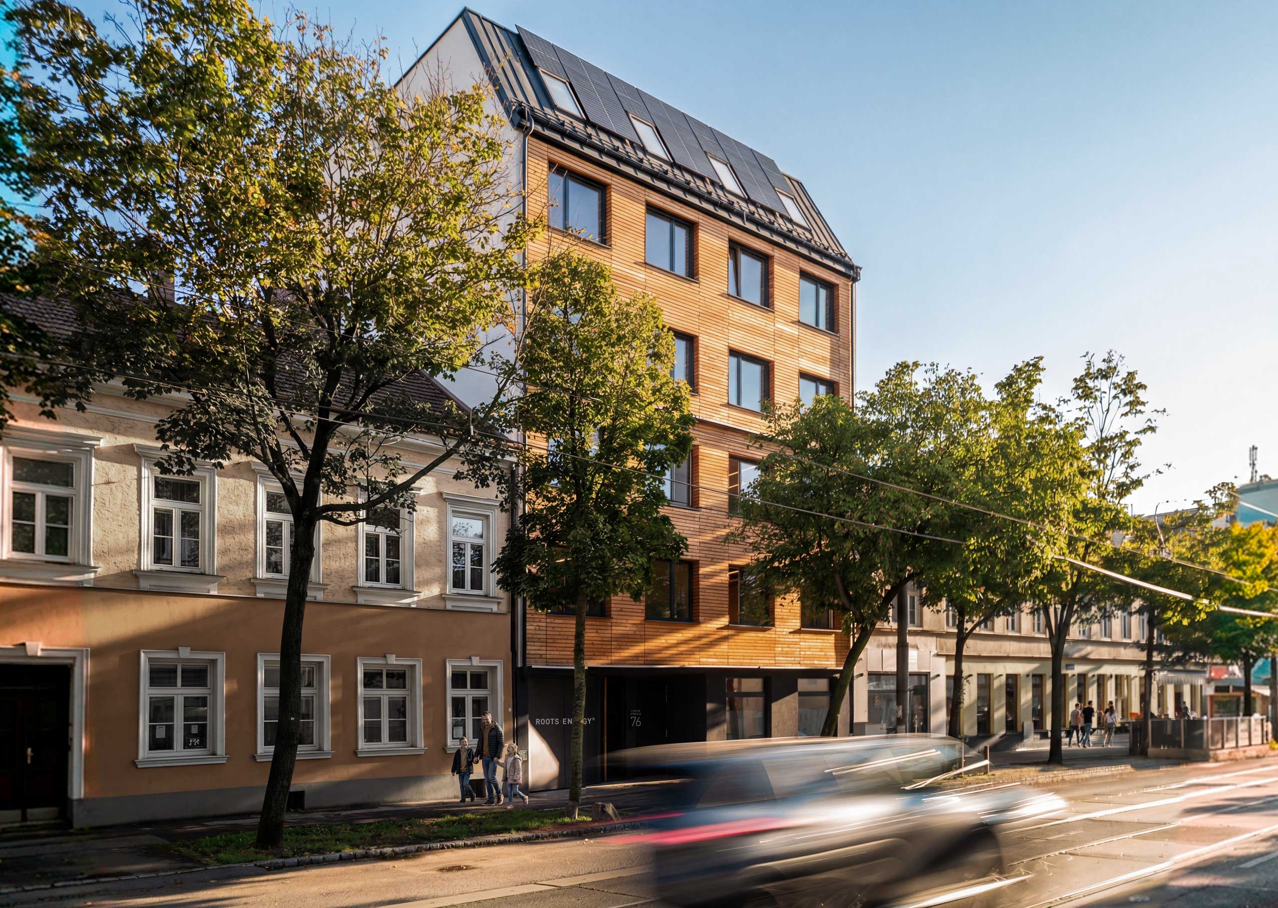 The Roots·House at Linzer Straße 76 in Vienna-Penzing